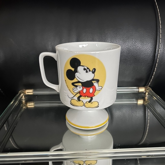 Disney Vintage Mickey Mouse Small Mug Kitchen Cup Walt Disney Productions - Picture 3 of 3